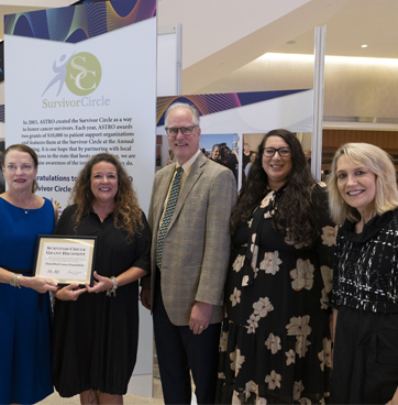 BCRC Receiving Award